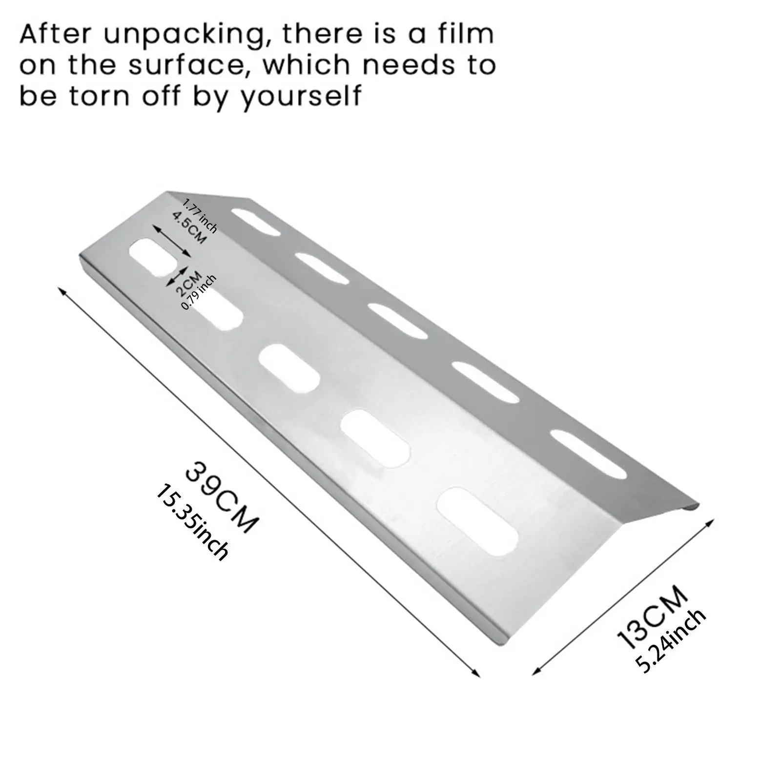 

2 Pieces Grill Heat Plate Shield Oven Hot Plate Fire Divider High Temperature Resistant Practical Heat Tent for Home Outdoor