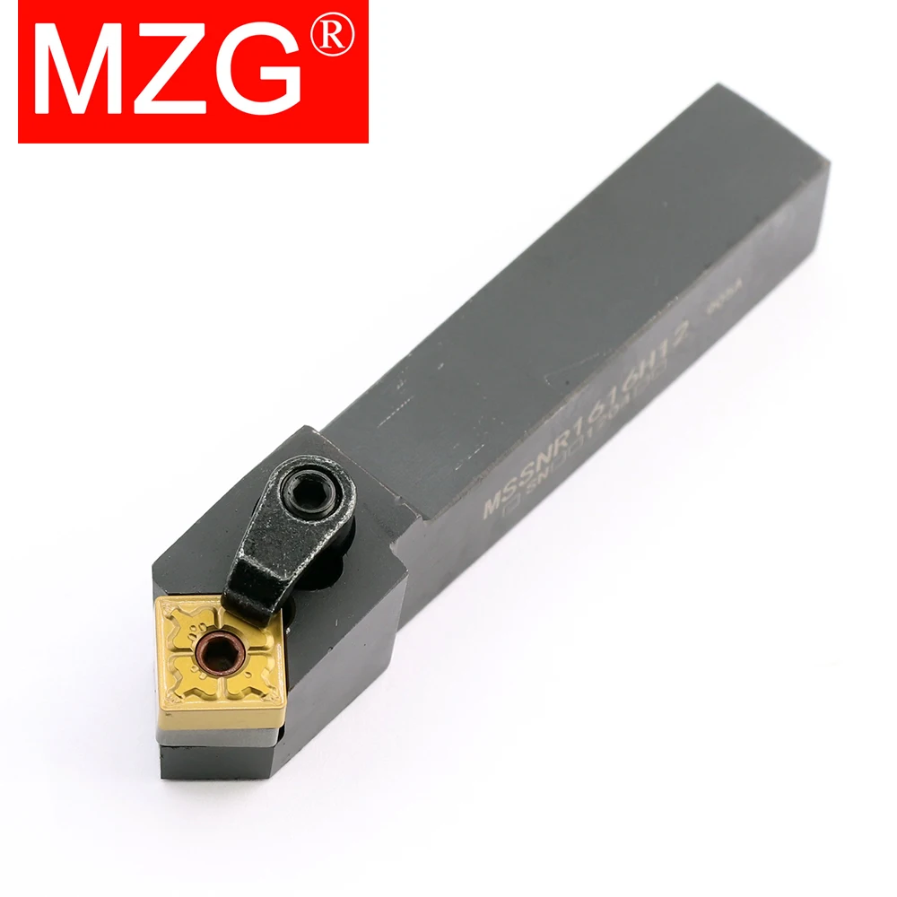 MZG MSSNR MSSNR1616 MSSNR2020 MSSNR2525 MSSNR1616H12 MSSNR2020K12 MSSNR2525 M12 M15 External Turning Tool Holder For SNMG Insert