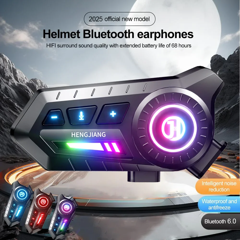 

X3 Bluetooth Motorcycle Helmet Headset Headphone Wireless Motobike Handsfree Stereo Earphone Speaker Noise Reduction