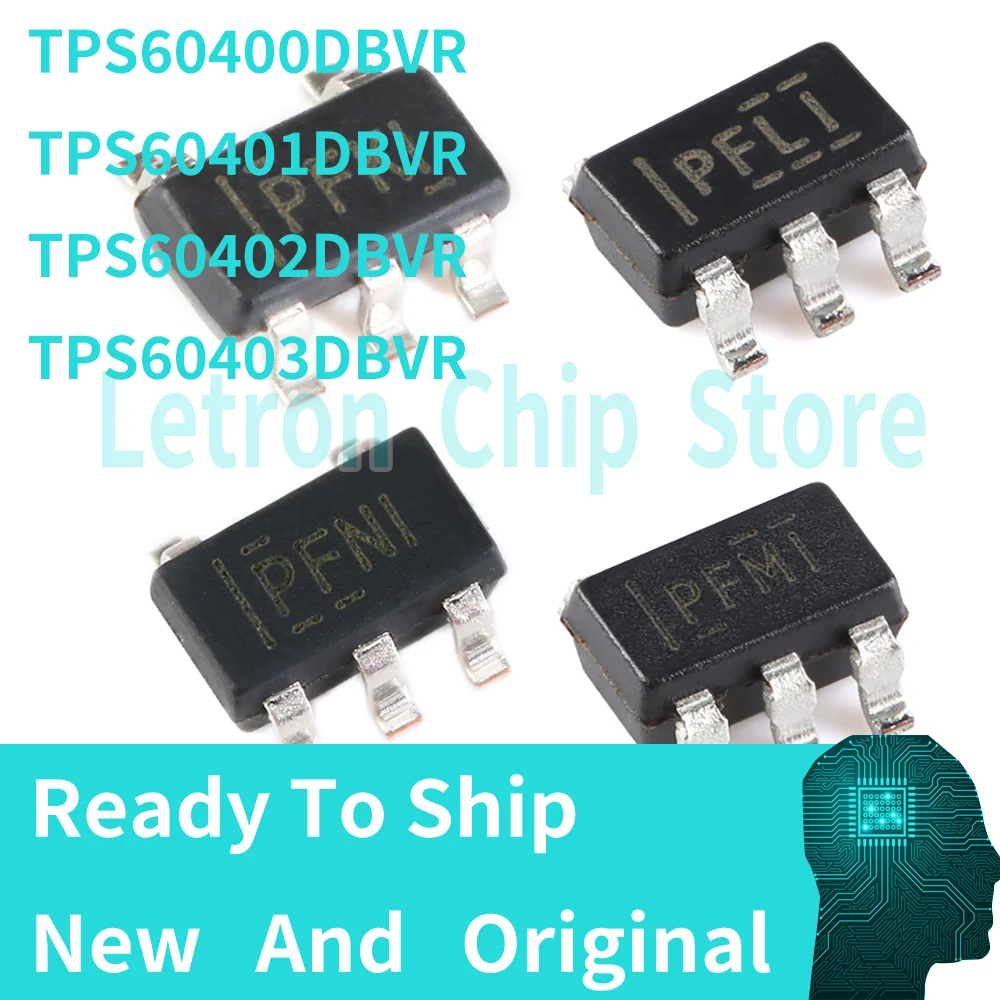 10PCS New Original TPS60400DBVR TPS60401DBVR TPS60402DBVR TPS60403DBVR TPS60403DBVT Charge Pump Chip