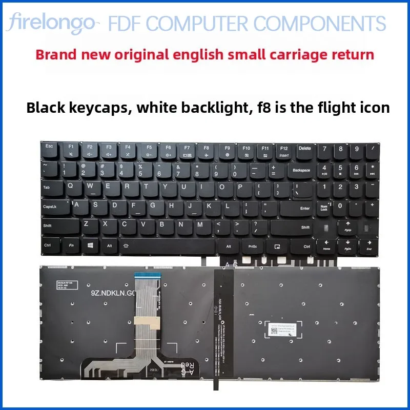 Replacement Keyboard For Lenovo Legion Y7000 Y720 Y520 R720 15IKBM 15IKBN Y7000P 2019 Series Laptop Notebook Spare Part