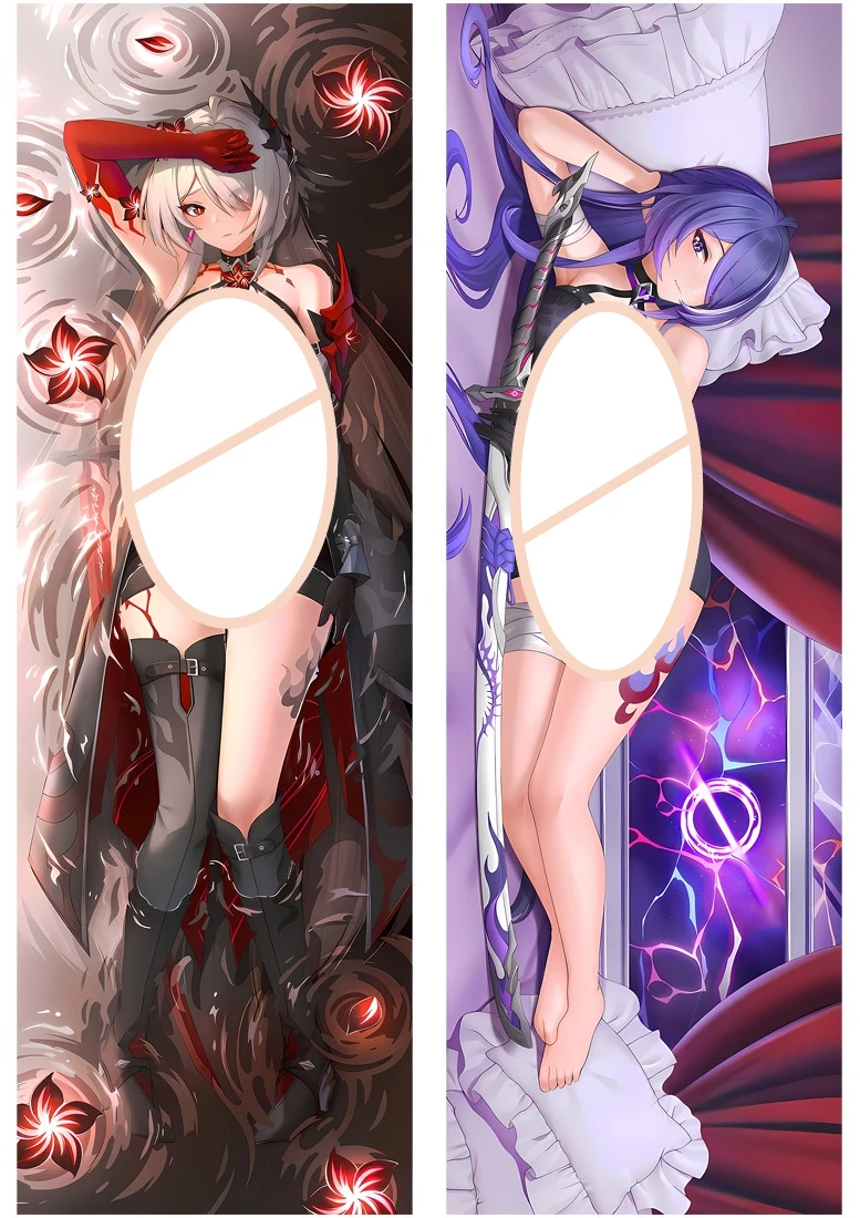 

Honkai Star Rail Acheron Raiden Bosenmori Mei Dakimakura Длинная обнимающая наволочка для тела