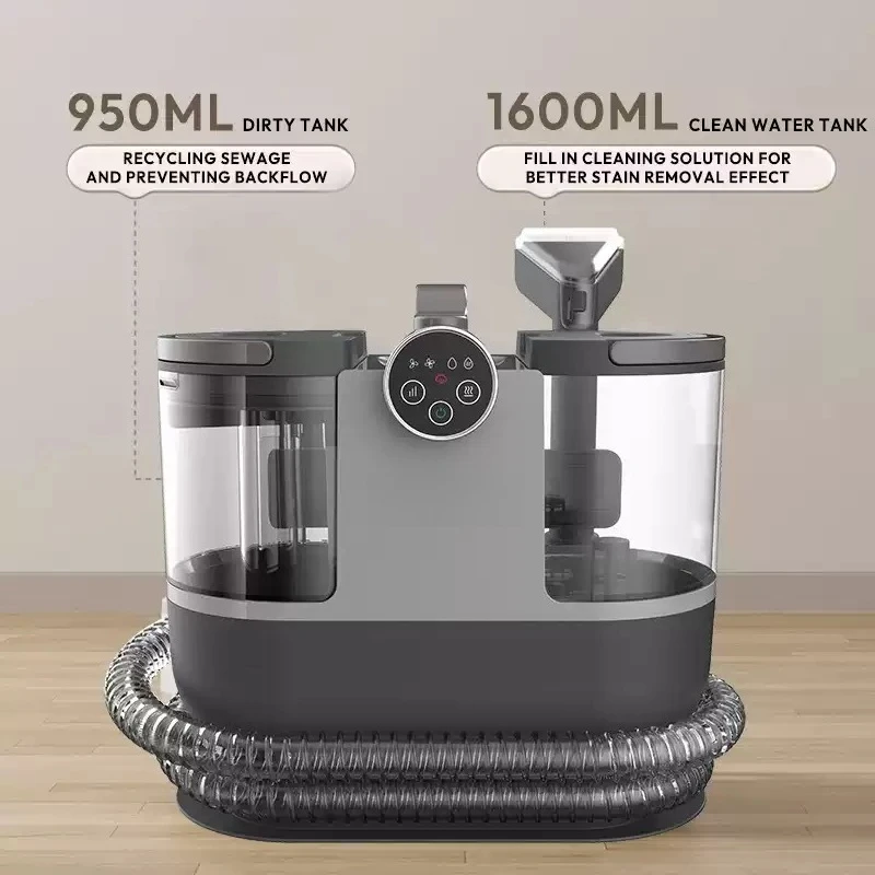 Household High Temperature Steam Cleaner Spray‑Suction Cleaning Machine for Sofa,Carpet,Curtain,Mattress Fabric Stain Removal