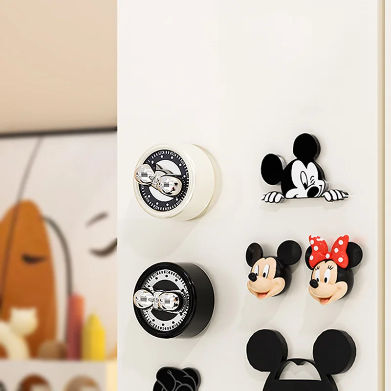 New Mini Cute Kitchen Timer Magnetic Mechanical Timer Two Styles Available Kitchen Countdown Cooking Alarm Clock Gifts