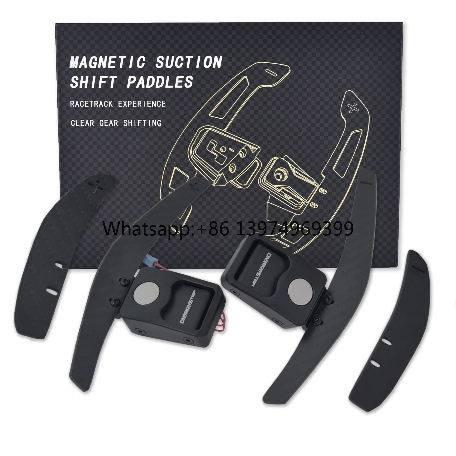 Magnetic Carbon Shift Paddle Shifter for BMW 4Series F32/F33/F36 Gran Coupe,M2/M2cF87/M235i Racing Steering Wheel