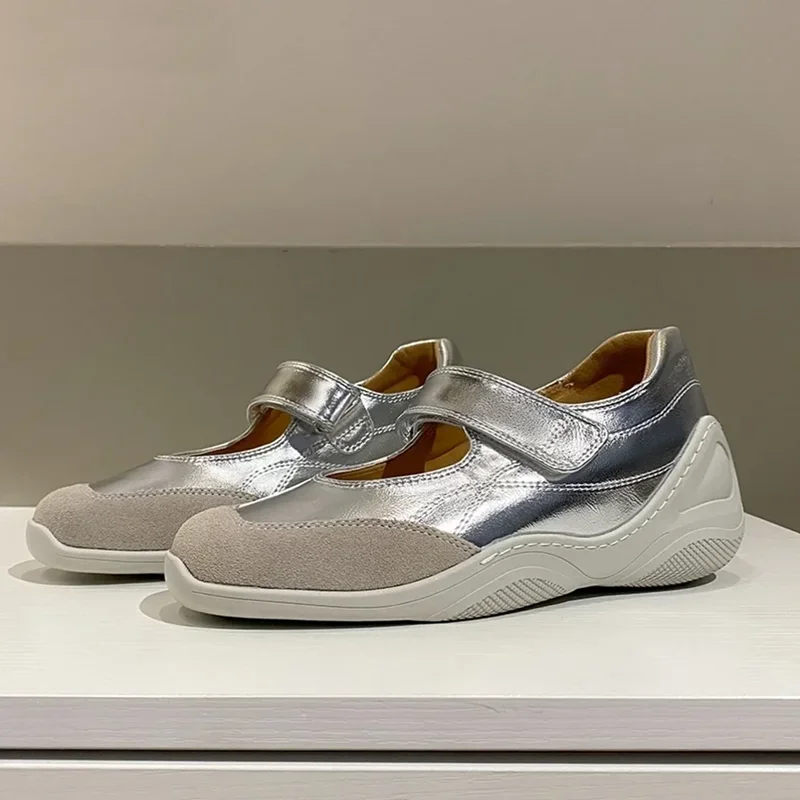 

Thick Heel Hook Patchwork Casual shoes Sexy Square Toe Mixed Colors New Arrivals Fashion Women Shoes