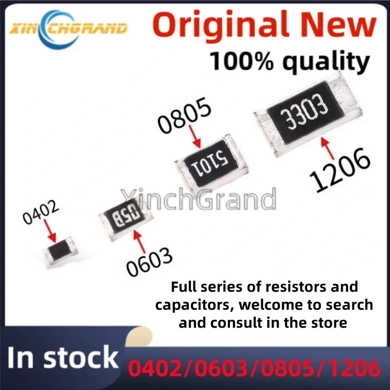 100Pcs 0603 5% Resi…