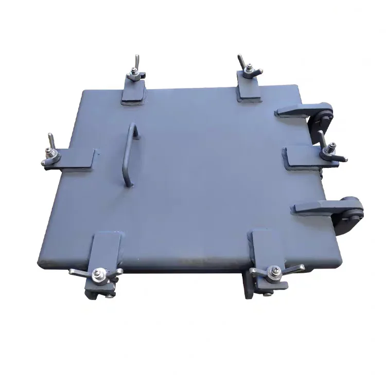 Double-Sided Quick Opening and Closing Marine Pressure-Resist Steel Hatch Cover New Ant Accessory