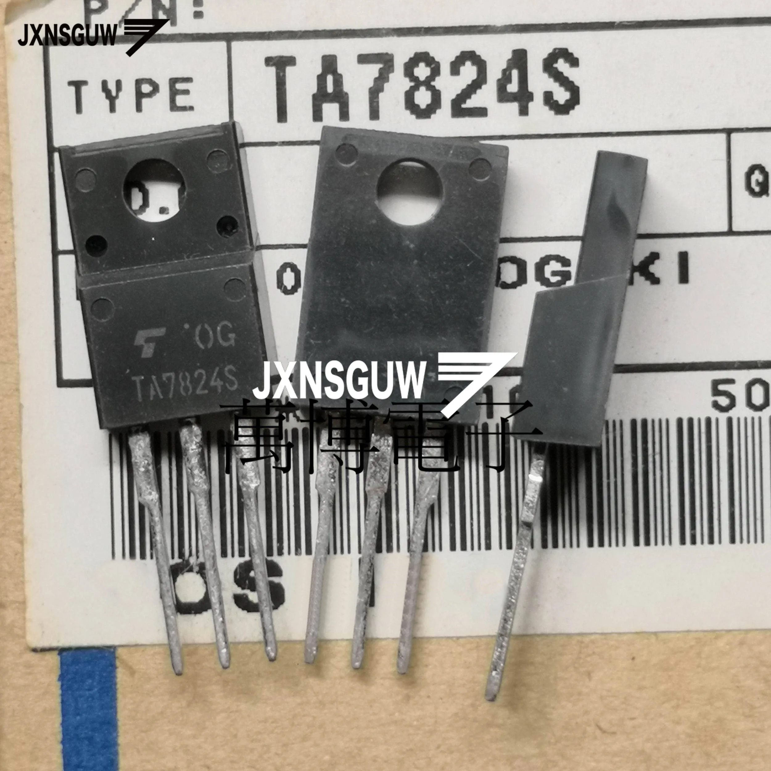 10PCS Original TA7824S TO-220F Three Terminal Regulator 7824S Transistor LM7824 Triode Voltage Regulator Tube NJM7824 +24V