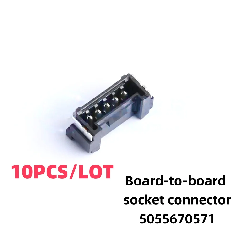 

10PCS/LOT 5055670571 505567-0571 5PIN P=1.25mm Board-to-board socket connector New and Original