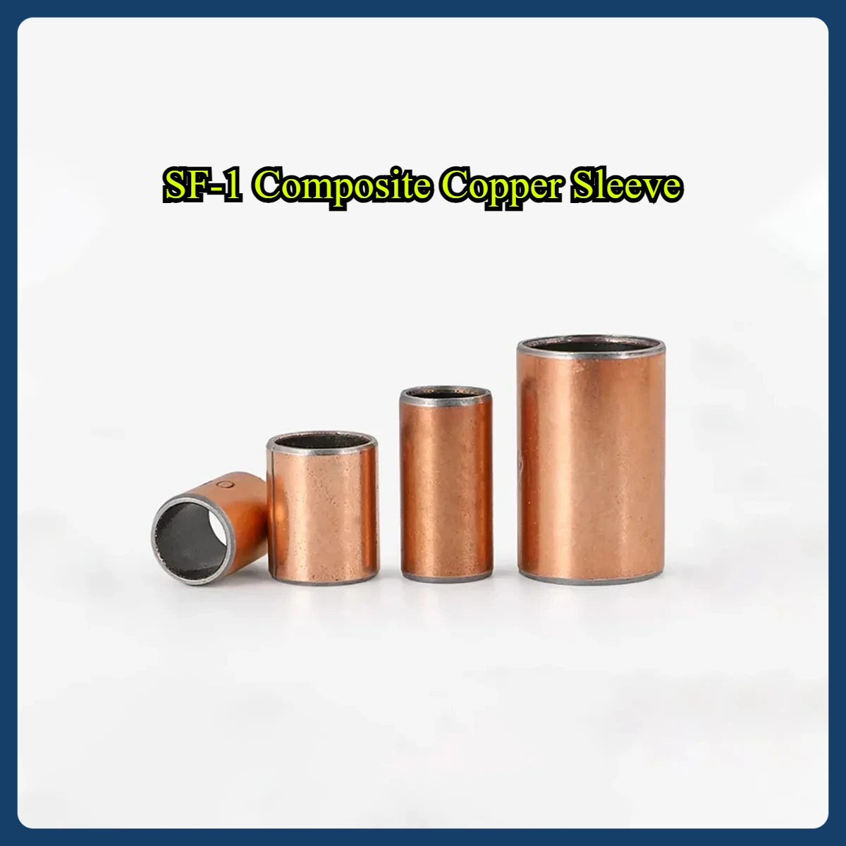 

SF-1 Composite Copper Sleeve / Dry Oil-Free Bearing Shaft Sleeve / Wear-Resistant Sleeve M3-M50