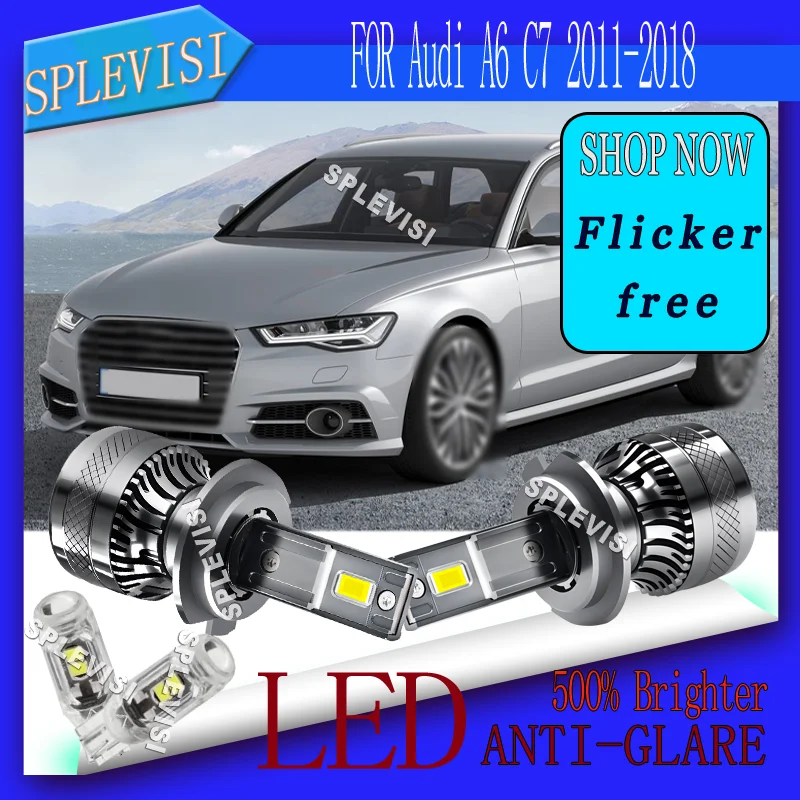 

Vibration Resistant travel safely Warranty H7 Low Dipped Beam Bulbs For Audi A6 C7 2011 2011 2012 2013 2014 2015 2016 2017 2018