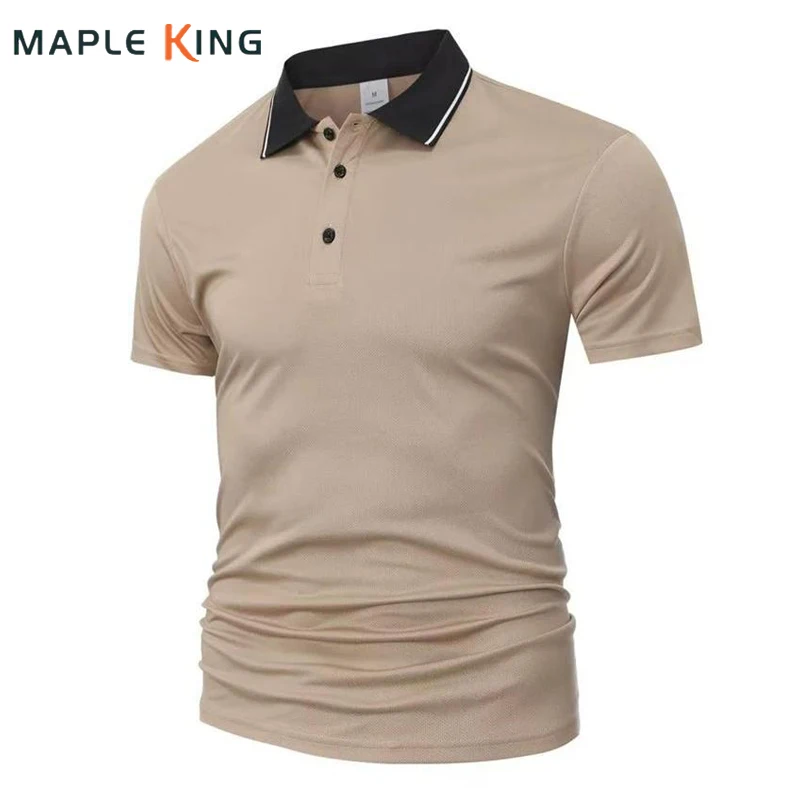 Roupas Masculinas Camisas Polo Masculinas Tee Shirt Homme 2026 Tops de Verão para Homens Roupas Baratas Camisetas de Manga Curta Roupas para Golfe