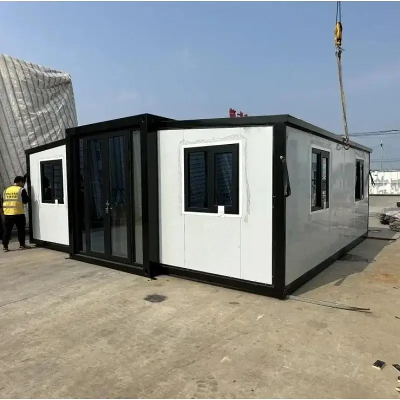 High 20 Ft Quality Extended Container House Colapsable Container House Colapsible Storage Container House 50% Deposit