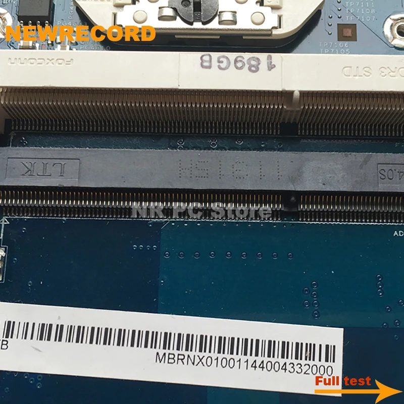 NEWRECORD 48.4M702.011 MBRNX01001 MBRUP01001 Laptop Cho Acer Aspire 5560 5560G 15.6 ''DDR3 HD 6470M Chính Ban