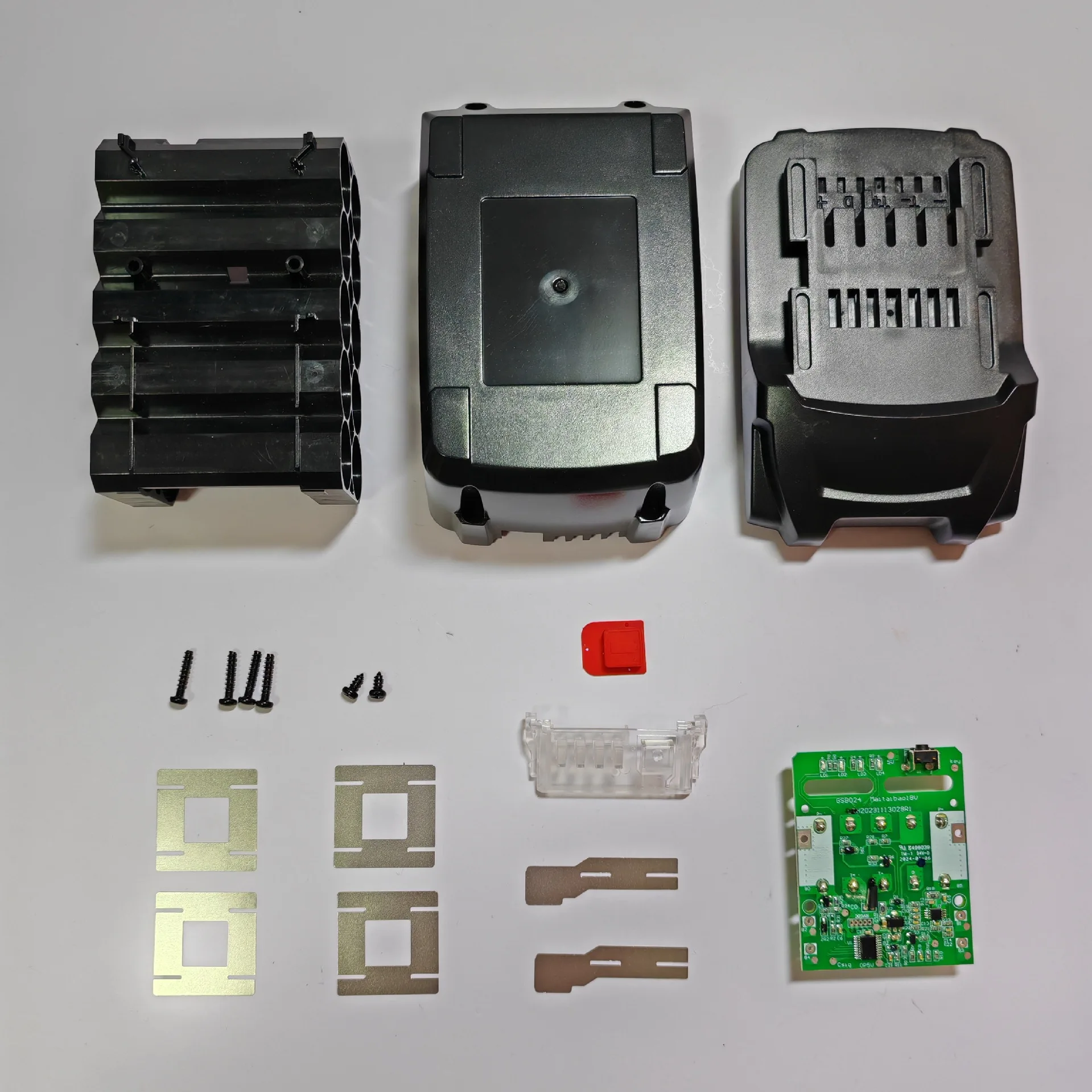 Replacement for Metabo 18V 6Ah 5Ah Power Tool Battery Pack Kit with PCB Board 5S2P 10 Cells 18650 High Quality