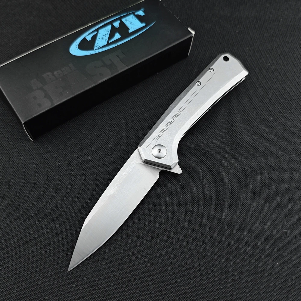 0808 High Hardness Folding Knife, Portable Pocket Knife for Outdoor Camping Hiking and Emergency Rescue Tools