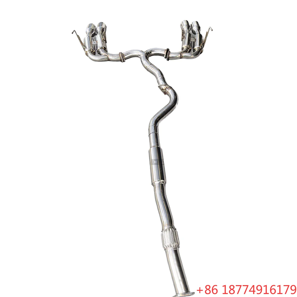 

High-Performance Titanium Exhaust System for WRX STI 2.5T 2014-2021 Cats Stainless Steel Valve Exhaust for Cars