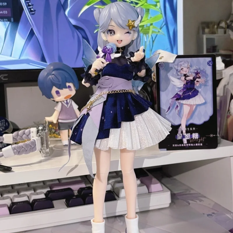 

In Stock Neo Eden Nightmare Twins Series Mjd Blind Box Original Light Action Figures Doll Trendy Mystery Box Kawai Surprise Gift