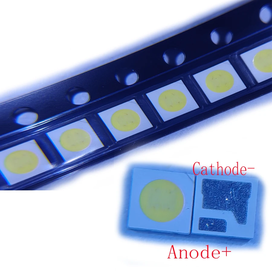 

SMD LED 3030 3V 1.8W Two-Chips 3.0*3.0MM Cool White High Power For TV Backlight Application