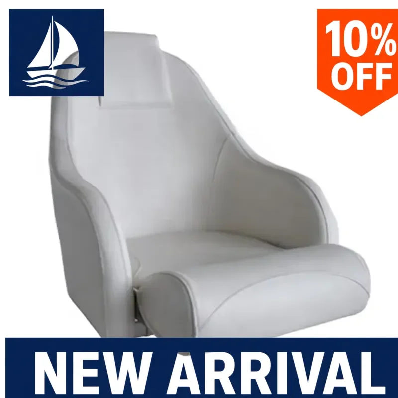 Marine Boat Seat Flip Up Deck Chair High Quality Folding Fishing Yacht Ocean Water Sports Accessories  Outdoor Use