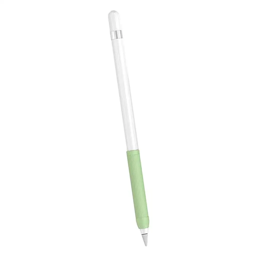 Suporte de aperto de lápis de silicone 1x para apple pencil 1st e 2nd gen ar. 9 "2020, 10.2, 9.7, .5/ 11/12.9/9.7, 2019/2018 lápis