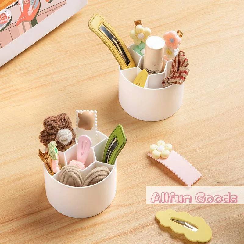 [TG835]Desktop Pen Holder Pen Holderizer Household Multifunctional Makeup Brush Organizer Box Office Stationery Small Item Box