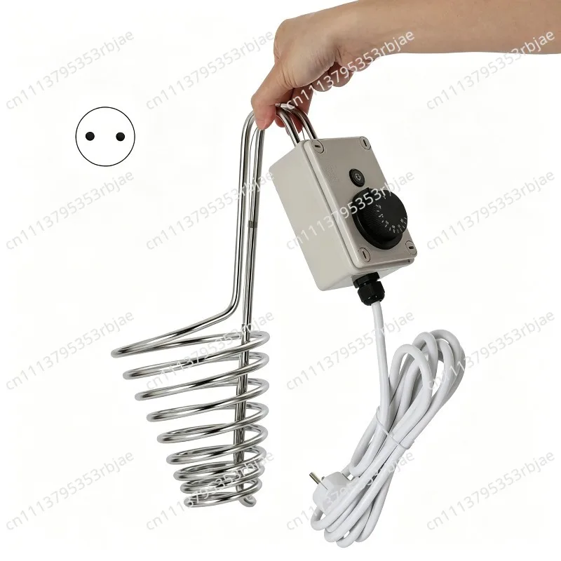 ABGI-Beekeeping Equiment Tool Honey Melting Device Adjustable Heating Spiral Heating Ring 220V 500W EU Plug Honey Melter