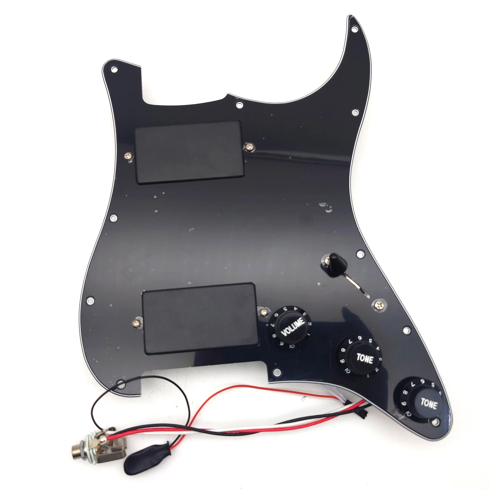 

Prewired Loaded Pickguard with Active Humbuckers Set for ST Guitar Electric Guitars Replacement Parts