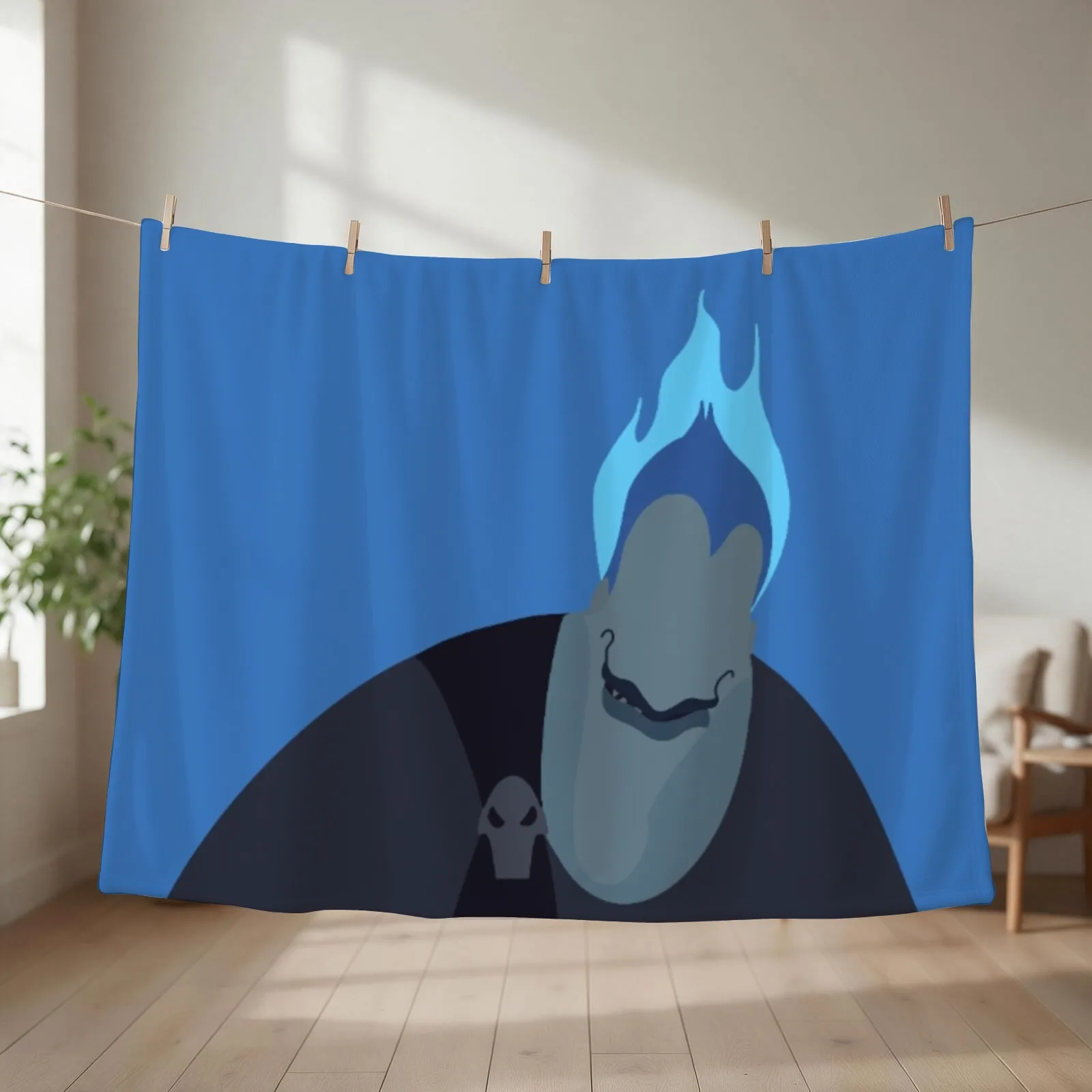 Minimalist Hades Throw Blanket couch cozy soft plush fuzzy picnic outdoor blanket