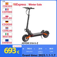 JOYOR S10-S-Z Electric Scooter 10 Inch Air Tires 60V 18Ah Battery 2*1000W Dual Motor 65Km/h Max Speed 70-85KM Range 120KG Load