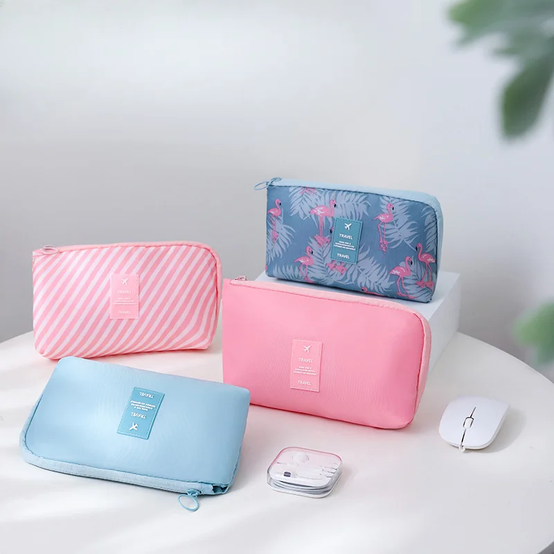 Travel Bag Portable Cosmetic Bag Digital USB Electronic Organizer Gadget Case Travel Cellphone Charge Storage Bags Сумка Женская