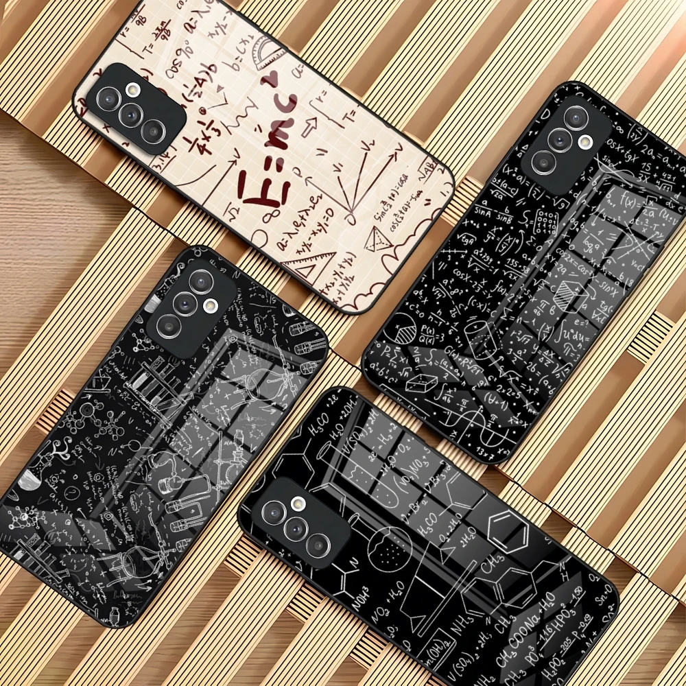 

Symbol Math Science Physics Formulas Phone Case for Samsung S20 S30 S21 S32 S23 S24 S9 S10E Note 20 Pro Ultra Plus Glass Cover