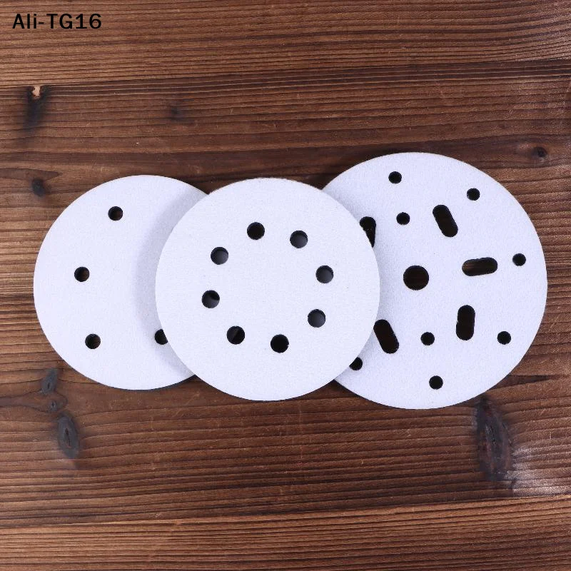 Picture 7: 【A6t】Interface Pad 5 Inch 6 Holes Hook And Loop Soft Sponge Cushion Buffer Pads For Sanding Disc Orbital Sander Pads