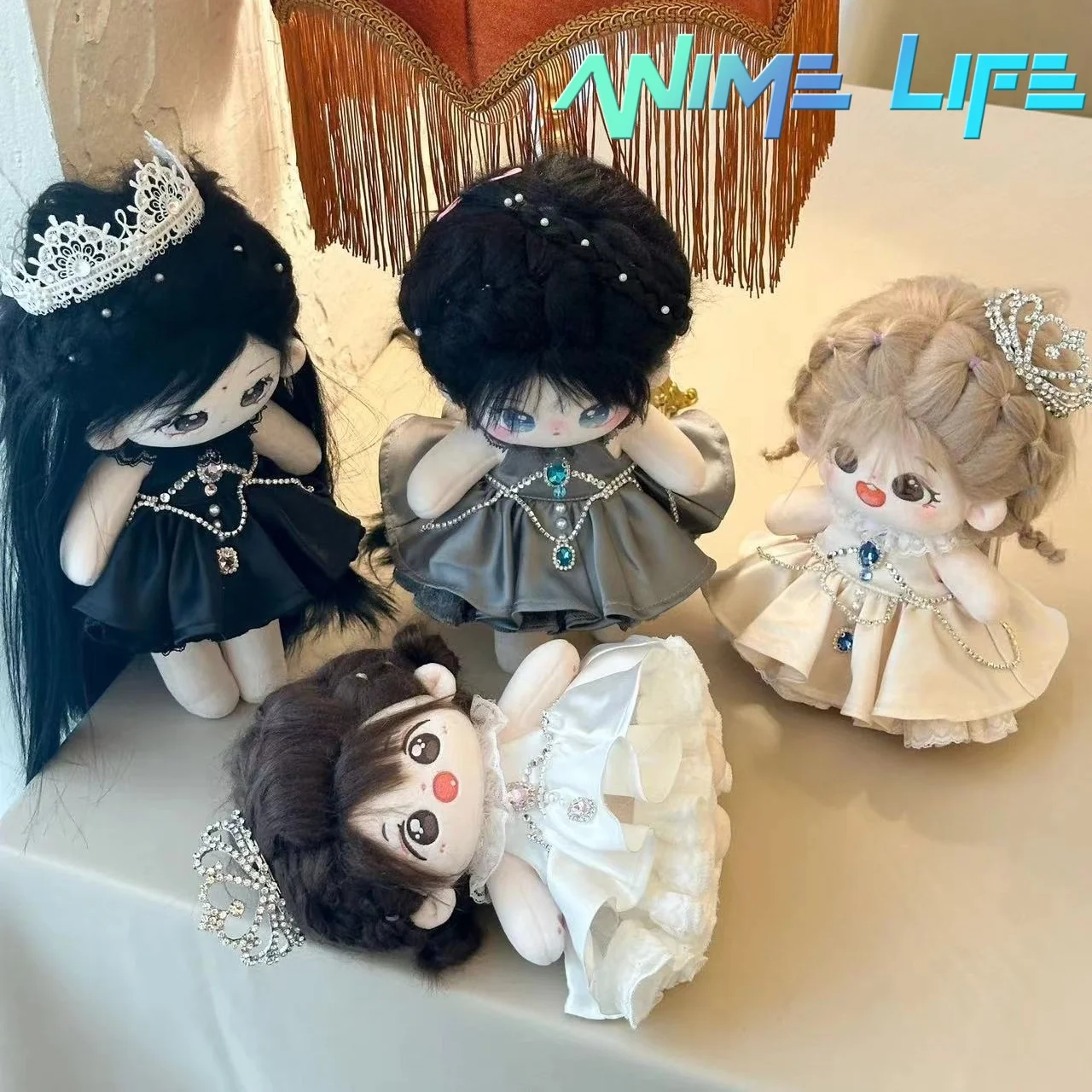 

Original Women Formal Dress Suit For 10cm 20cm 30cm Doll Toy Costume Clothes Cosplay Gift Cute