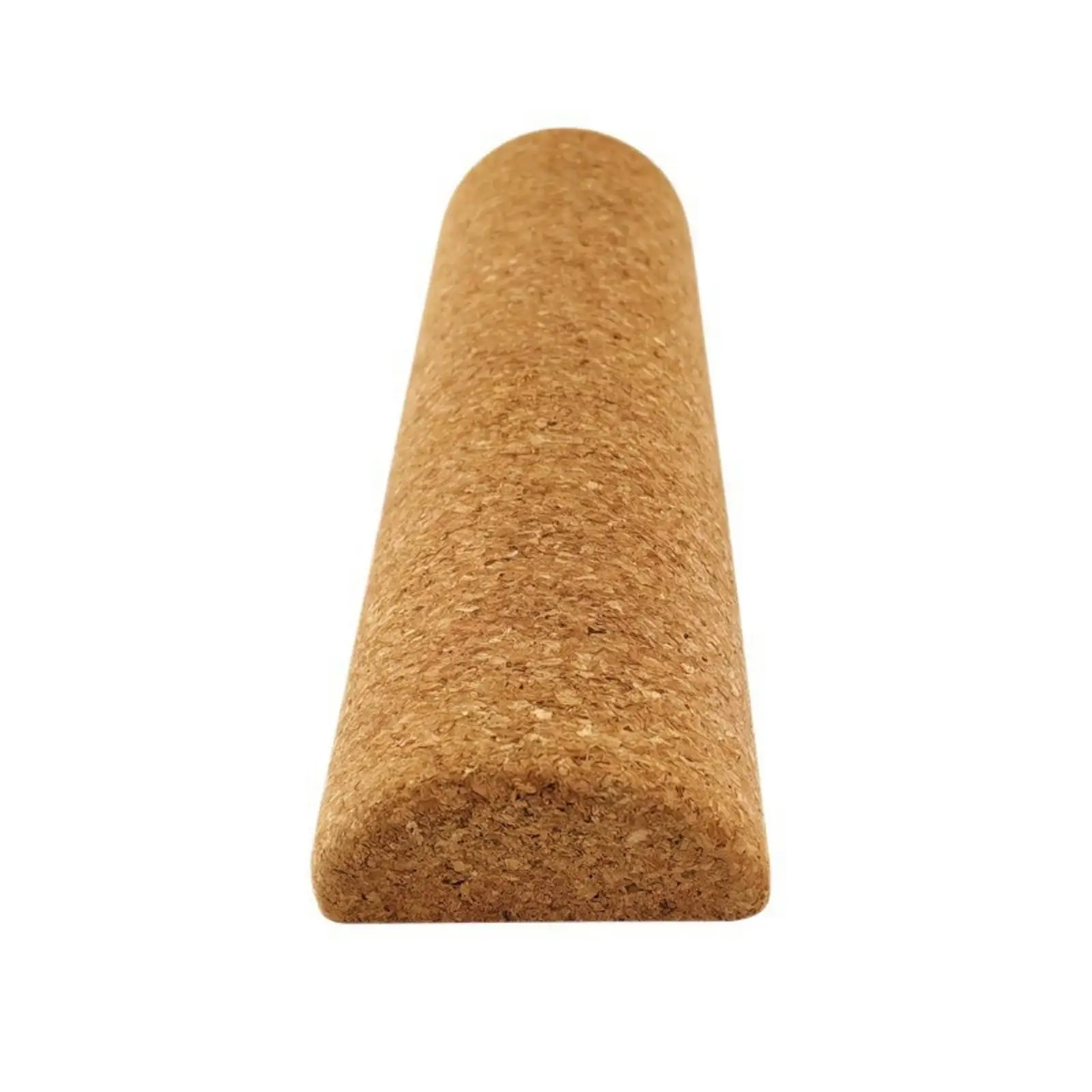 Durable Cork Stretching Pillar Yoga Block 30x10x5cm for Muscle Release Alignment and Core Strength Workout