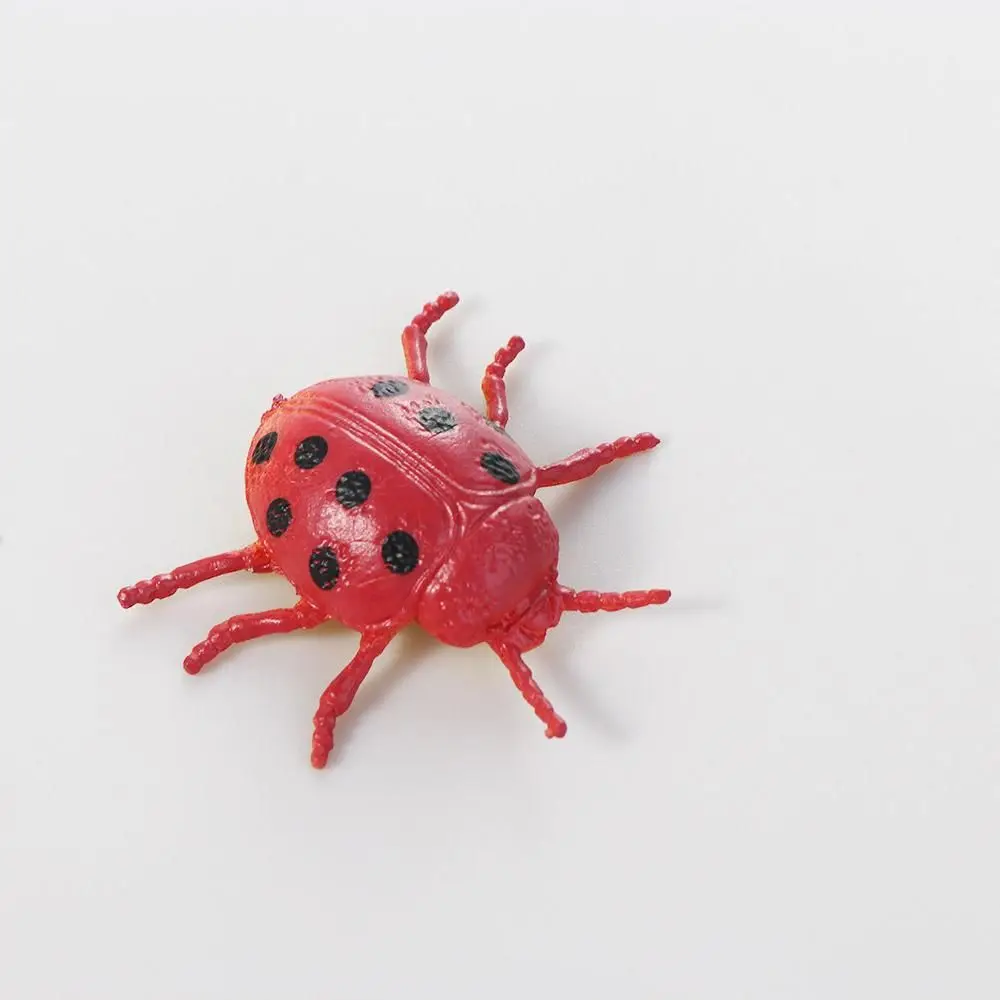 Conjunto de 12 figuras de inseto pvc brinquedo de simulação, aranha, barata, besouro, educacional, para crianças