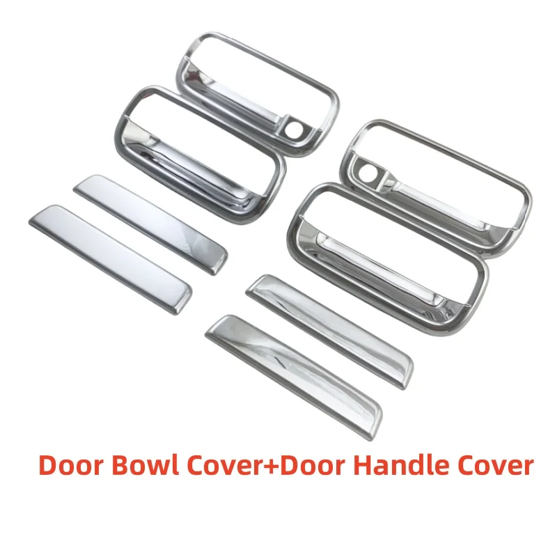 

Chrome Door Handle Cover For Toyota Hliux 4Runner Tacoma 1996 -2004 Chrome Door Bowl Decoration Surf Car Accessories