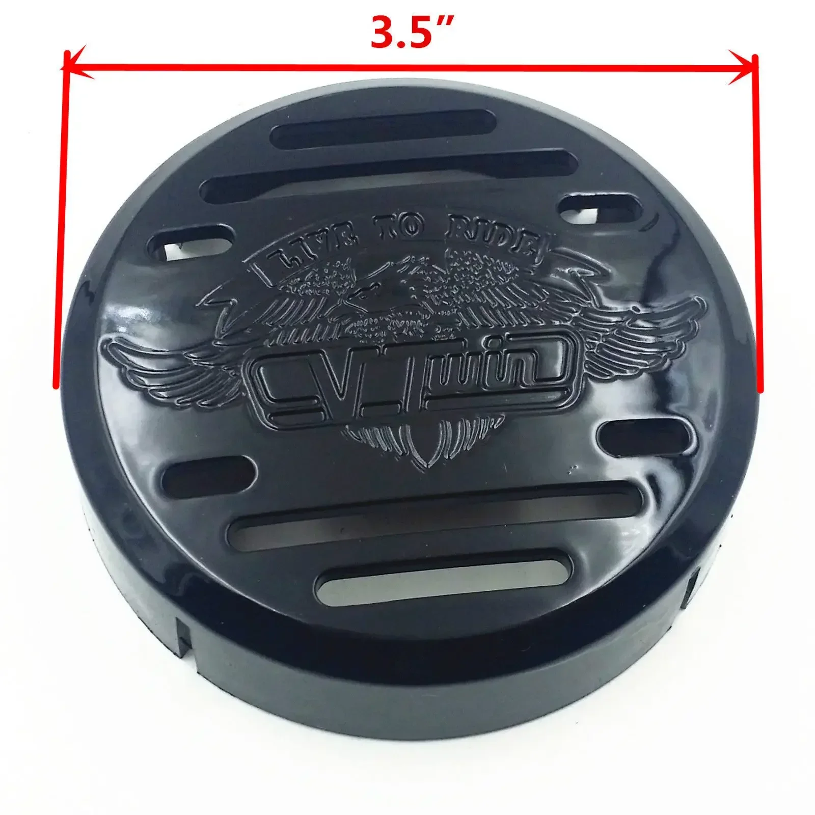 Motorcycle Horn Cover Shell for Yamaha V-Star 650 1100 Kawasaki Vulcan 800 All Years view 2