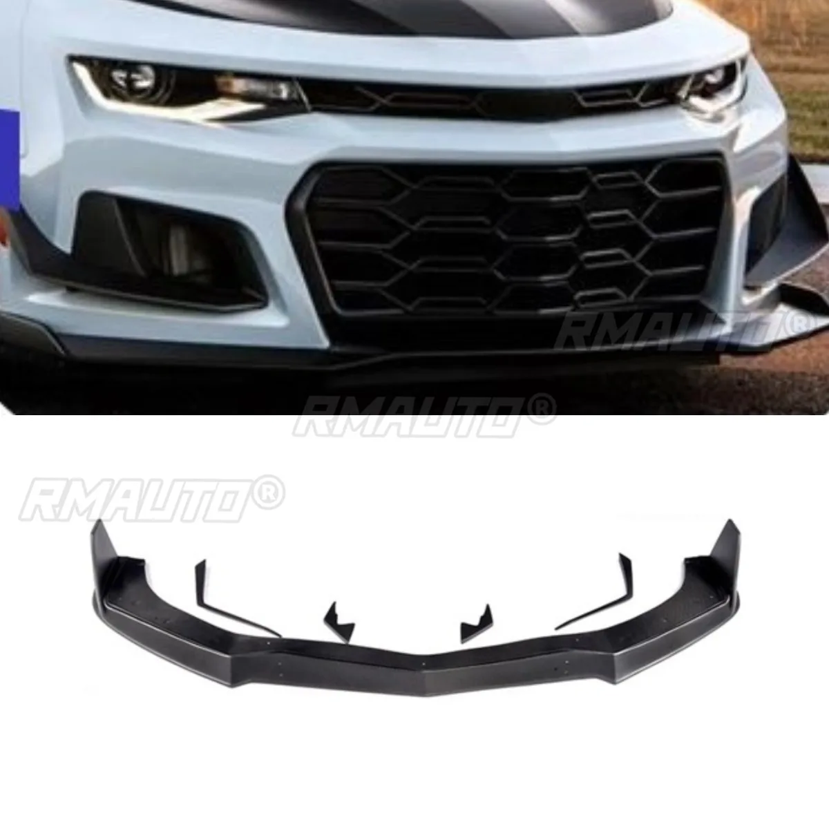 

Front Bumper Lip Spoiler Side Splitter Deflector Guards for Chevrolet Camaro 2014-2015 Body Kit Car Accessories