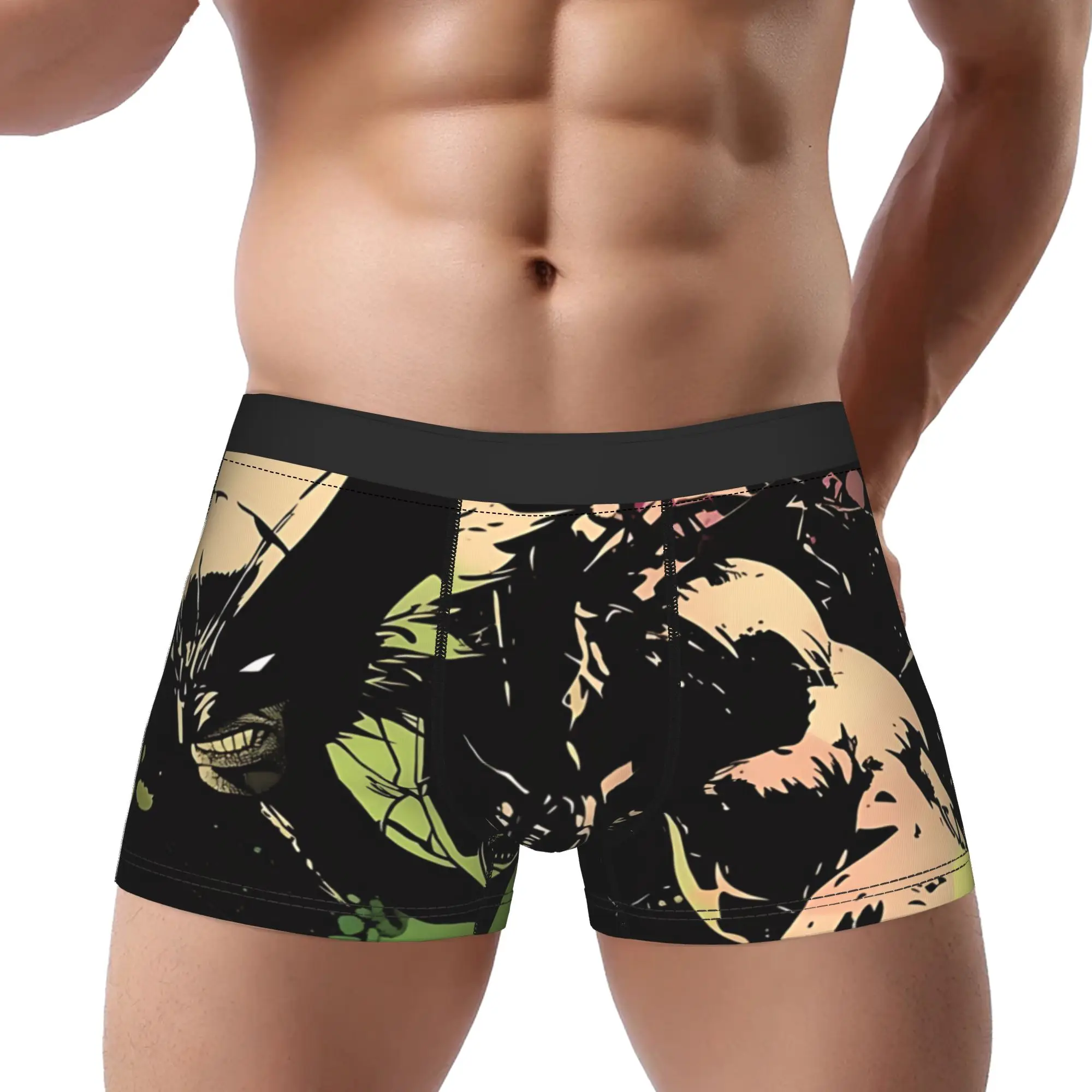 

Боксеры Wolverine для взрослых 18+, дышащие трусы, мужское нижнее белье, удобные шорты, трусы-боксеры