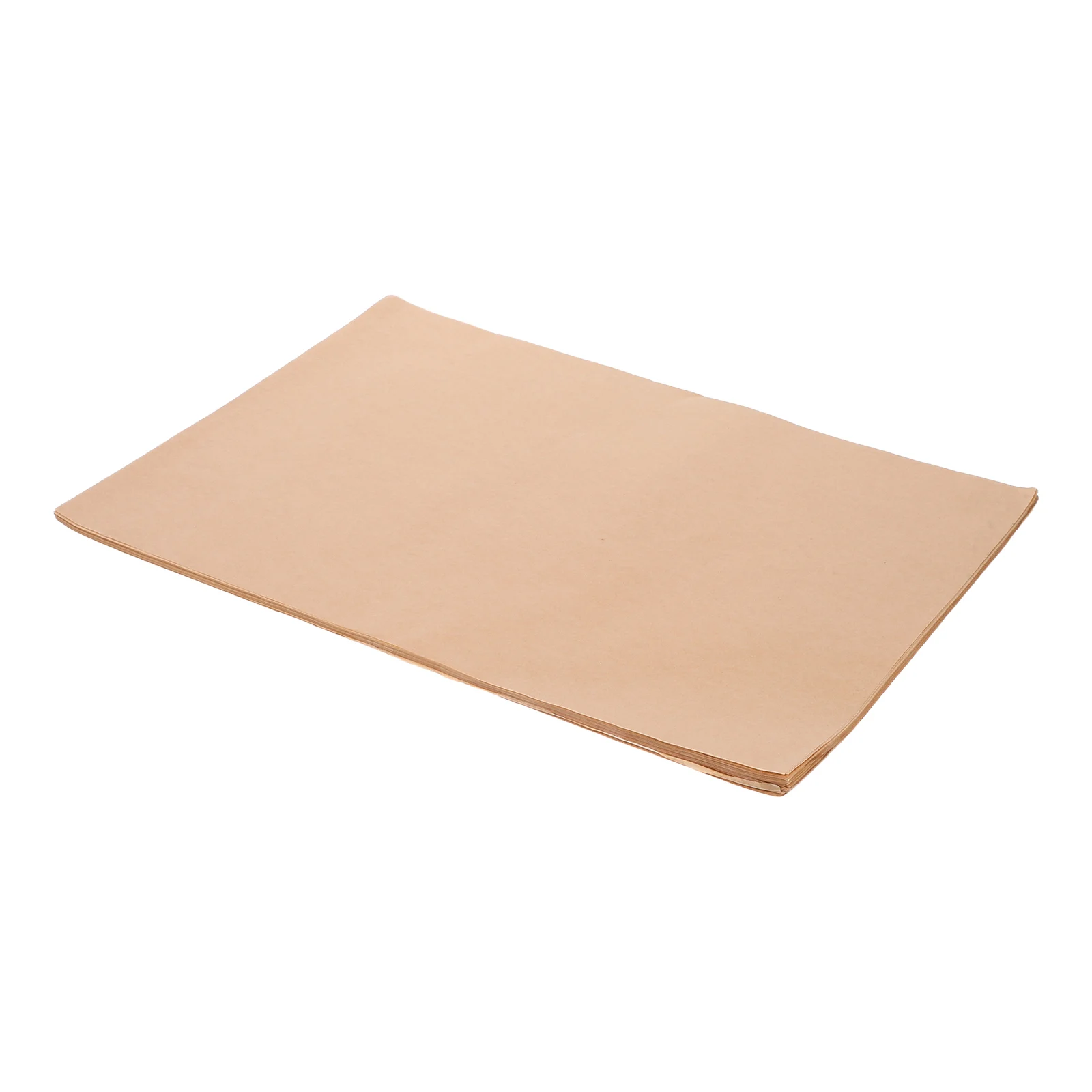 

100 Pcs Greaseproof Baking Paper Sheets 20x30cm Kraft Color Oven Air Fryer Microwave Refrigerator Parchment Liners