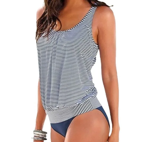 Женский купальник без рукавов, жилет с принтом в горошек, шорты с высокой талией и эффектом подтяжки ягодиц, купальник из двух предметов, пляжная одежда, лето 2024