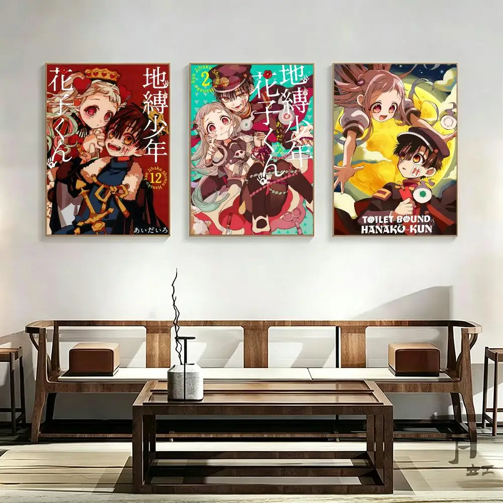 Toilet‑bound Hanako‑kun Poster Poster HD Printing frameless Fresh natural Style Wall Art Home Decor For Living Room Bedroom Gift