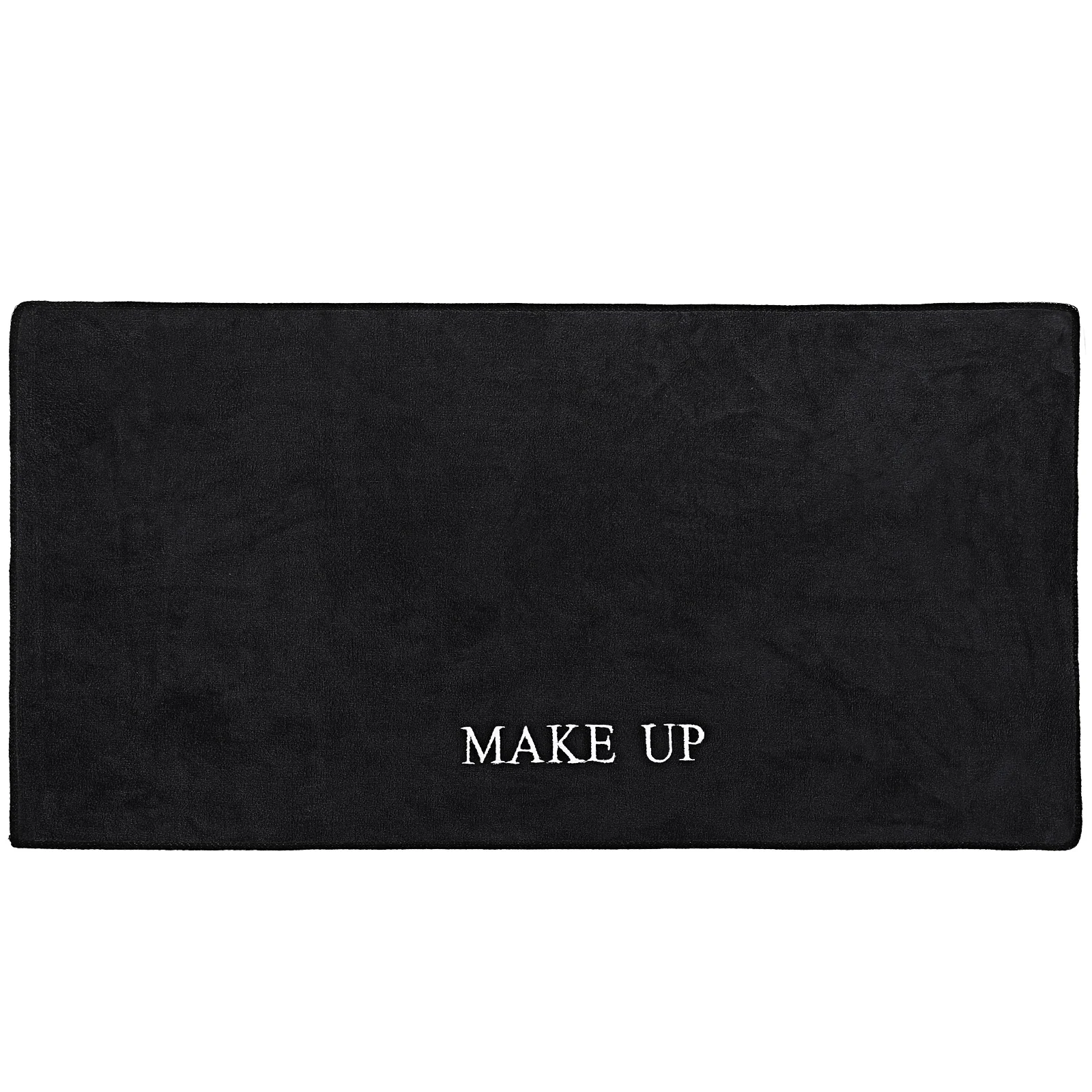 

Black Makeup Table Mat Cloth Cushion for Vanity Desk Non Bedroom Dresser Pad 90x60cm Luxurious Soft Stable