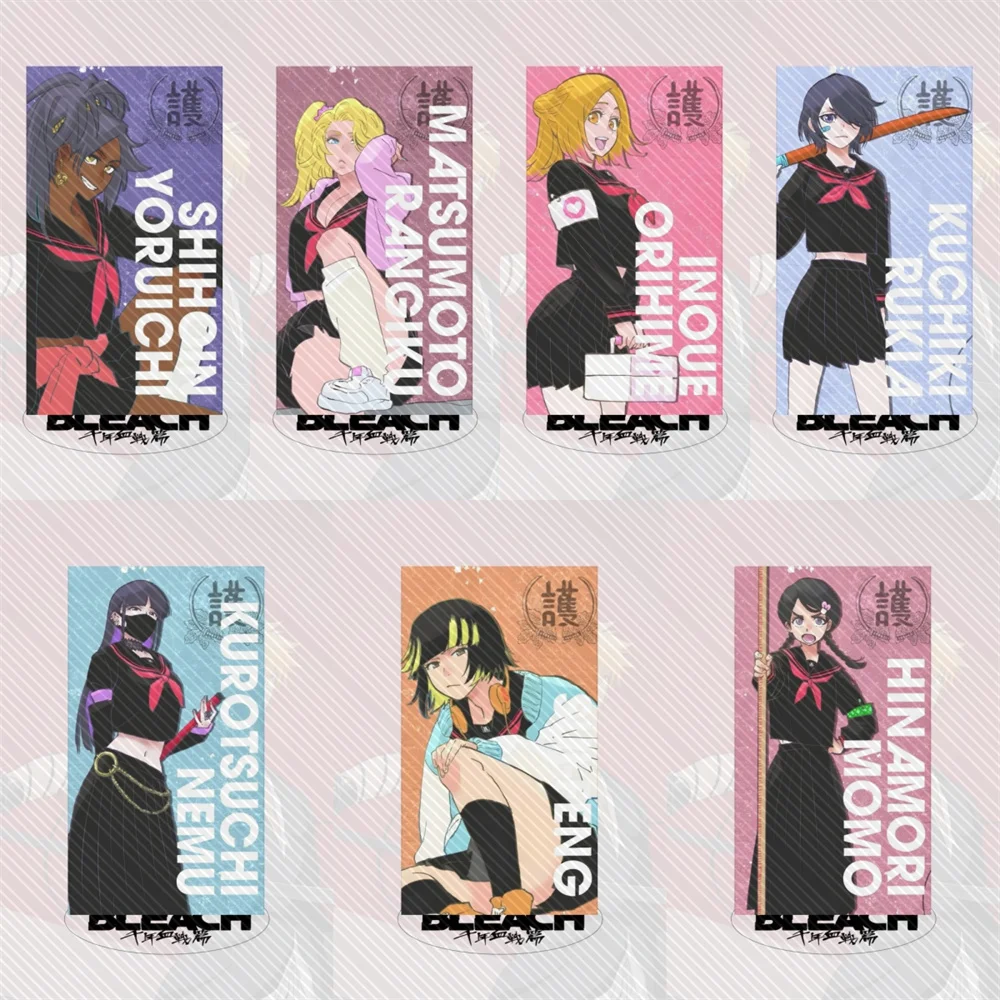 15CM Anime nuevo BLEACH Story acrílico modelo Cosplay encanto Tekens ornamento Accesorios Goederen Collectie Geschenken