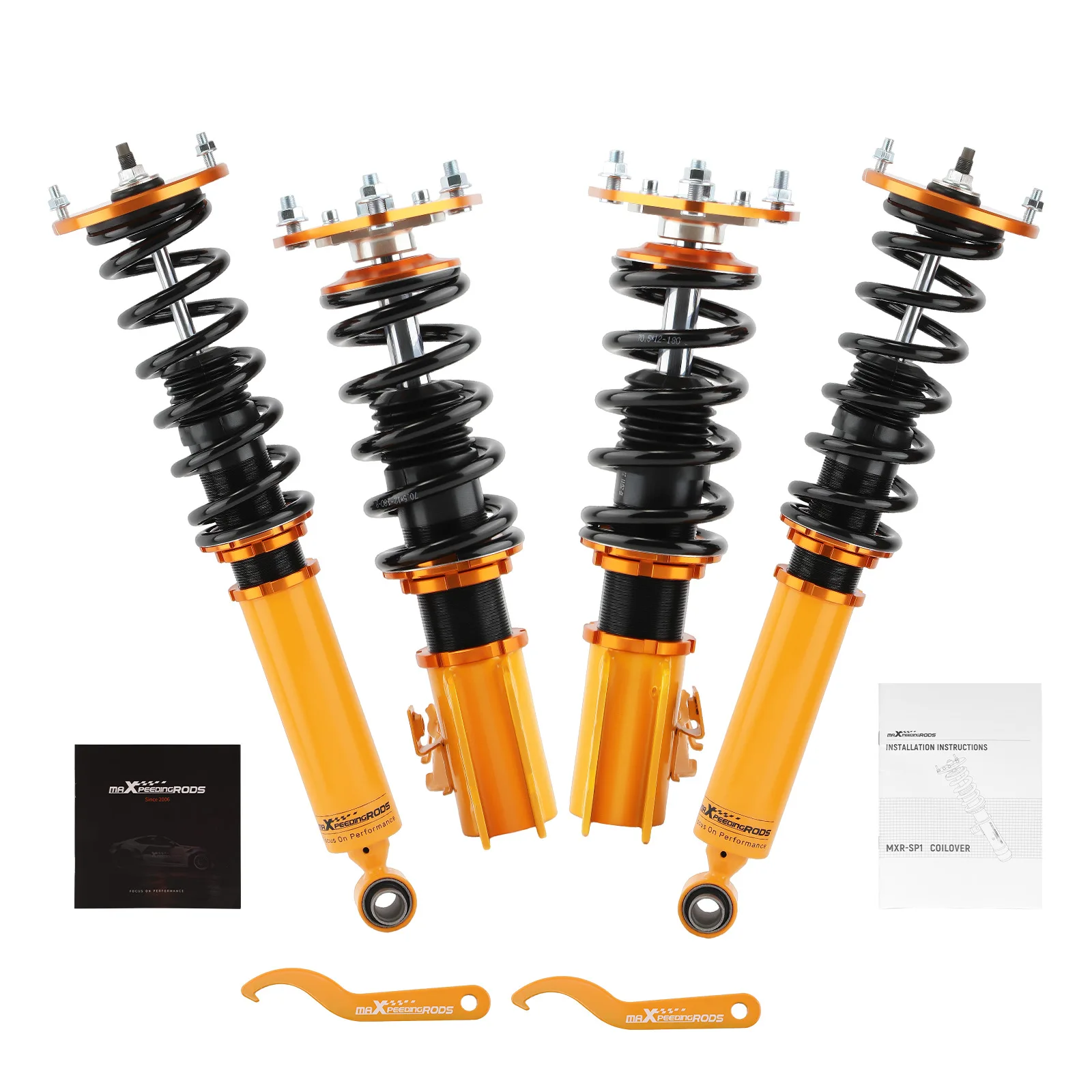 Adjustable Coilovers Lowering Coils Kit For Nissan 240SX S14 1995-1998 Coilover Shock Absorber Coil Spring Struts