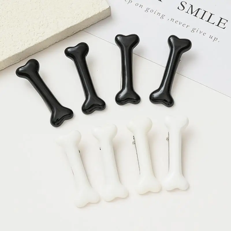 Knochen-Haarnadeln, Modische Niedliche Haarspangen für Frauen und Mädchen, Lebendige Hundeknochen-Haarklammern, Seitenhaarnadeln, Haaraccessoires – Detail 14