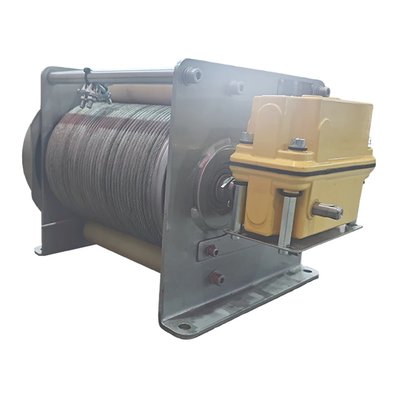 Servo Winch with Constant Torque Output Orderly Rope Laying Compact Structure Quiet Operation Industrial Winch