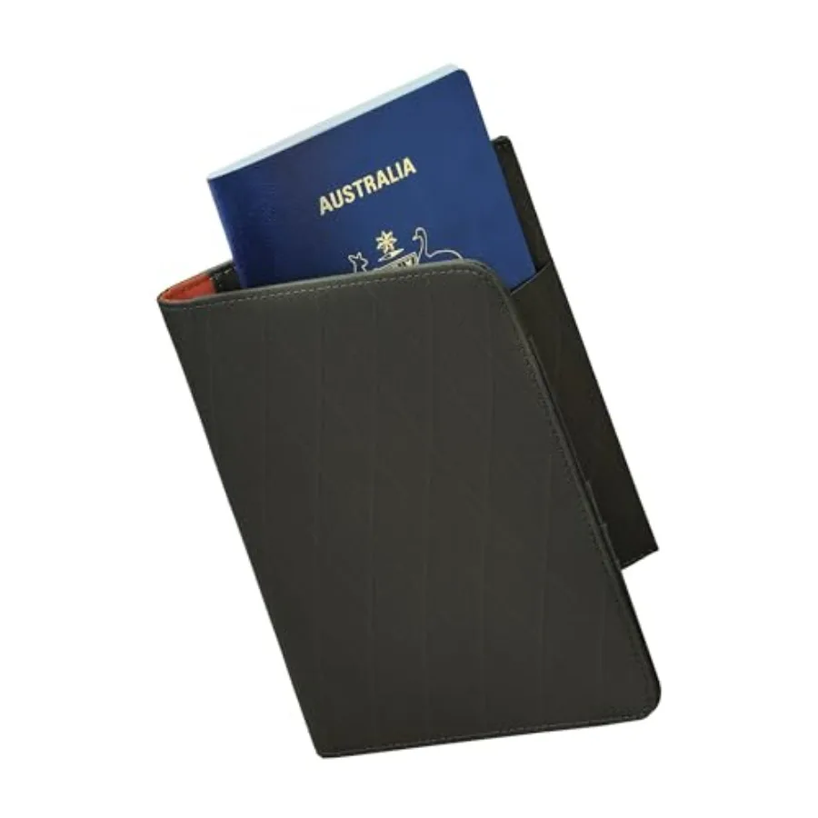

ARK Bifold Passport Wallet - Passport Holder with X-Pac VX21 Weatherproof Fabric, UV Proof, Passport Slot, 3 Card, Cash, Travle